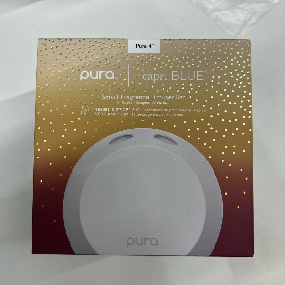 Pura 4 Capri Blue Smart diffuser set NEW NEVER OPENED